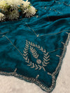 Frendy Silk Saree with Elegant Embroidery Work – Party Wear Designer Saree
