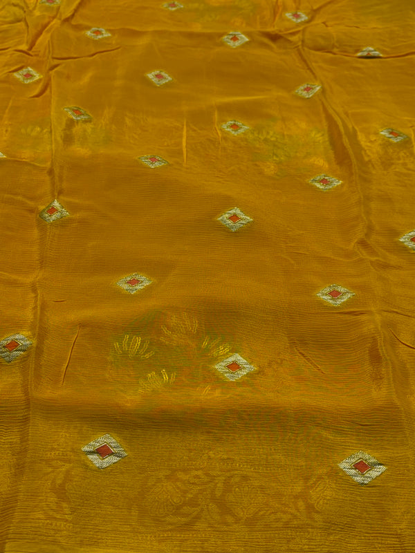 H.O Silk Saree with Elegant Traditional Look