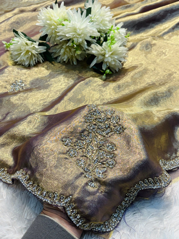 Frendy Silk Saree – Elegant Designer Party Wear Silk Saree