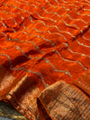 Elegant H.O Silk Saree with Rich Pallu & Designer Blouse