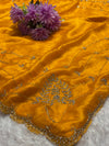 Frendy Silk Saree with Elegant Weaving & Designer Border