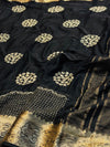 Designer Embroidered Saree with Elegant Border & Rich Pallu