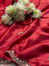 Frendy Silk Saree – Elegant Designer Silk Saree with Stylish Blouse Piece