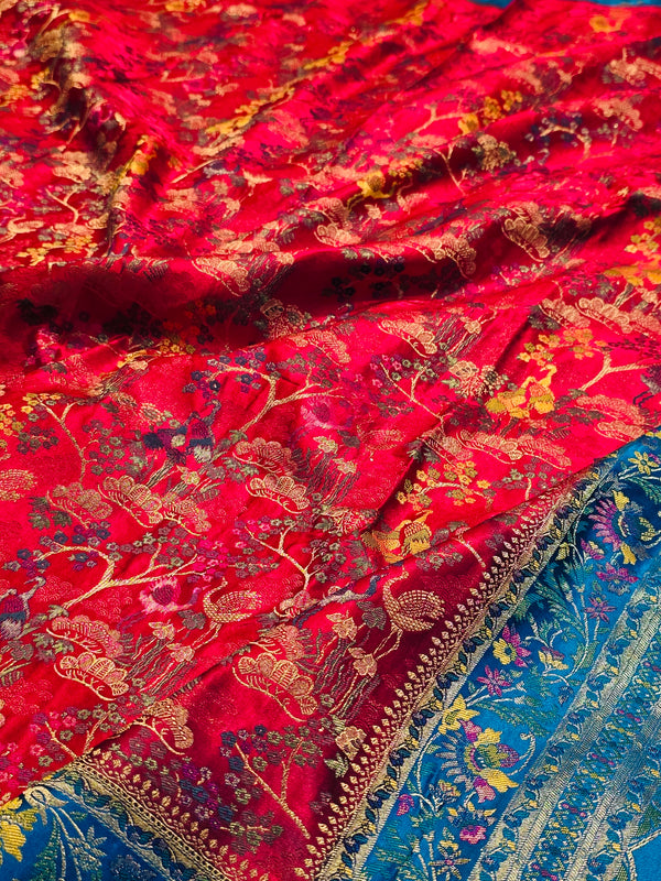 Premium Silk Saree with Blouse Piece – Elegant Designer Party Wear