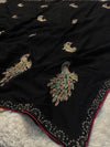 Festive Special Georgette Saree with Designer Blouse – Wedding & Party Wear