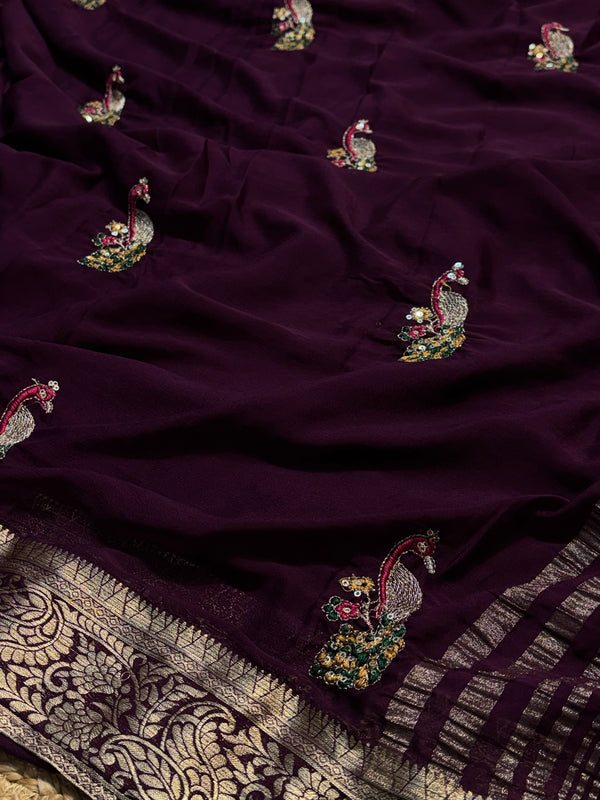 Chinon Saree – Timeless Elegance in Every Drape