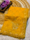 Elegant Net Saree with Designer Blouse – Party Wear & Festive Collection