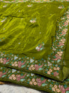 Premium H.O. Silk Saree with Elegant Handwork
