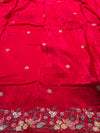 Premium H.O. Silk Saree with Elegant Handwork