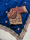 Designer Saree with Ready-Made Blouse – Party Wear Elegant Saree Collection