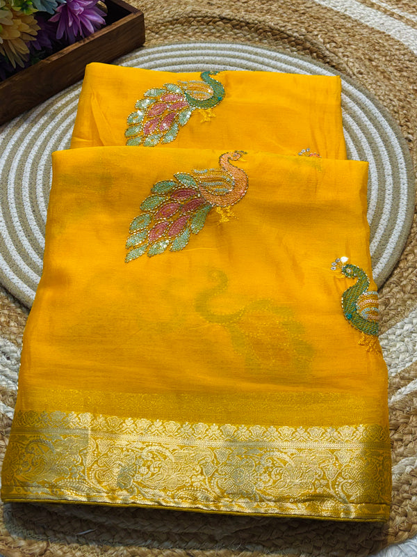 Chinon Saree – Timeless Elegance in Every Drape