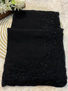 Elegant Black Saree with Premium Finish