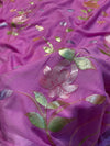 Elegant Brush Print Saree with Soft Flowing Fabric