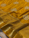 Designer Embroidered Saree with Elegant Border & Rich Pallu