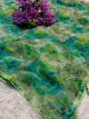 Floral Print Saree – Elegant Flower Design Party & Casual Wear Saree