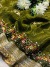 Premium H.O Silk Saree with Rich Pallu & Elegant Finish