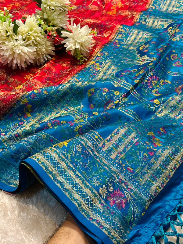 Premium Silk Saree with Blouse Piece – Elegant Designer Party Wear
