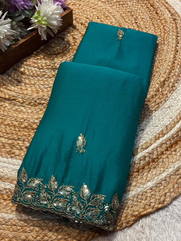 Semi Chiffon Saree with Elegant Look