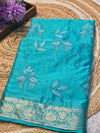 Elegant Chinon Saree with Soft Flow & Rich Finish