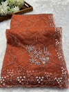 Elegant Net Saree with Designer Blouse – Party Wear & Festive Collection