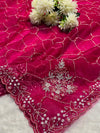 Elegant Net Saree with Designer Blouse – Party Wear & Festive Collection