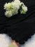 Black Georgette Saree – Elegant Party Wear Designer Saree with Blouse