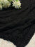 Black Elegant Georgette Saree with Subtle Detailing
