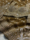 Elegant Net Saree with Ready-Made Blouse