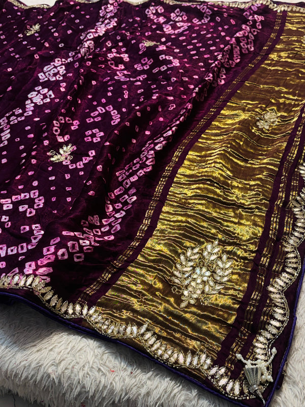 Gaji Silk Saree | Elegant Traditional Designer Saree