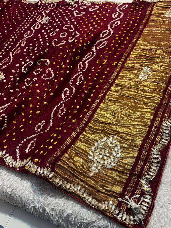 Gaji Silk Saree | Elegant Traditional Designer Saree
