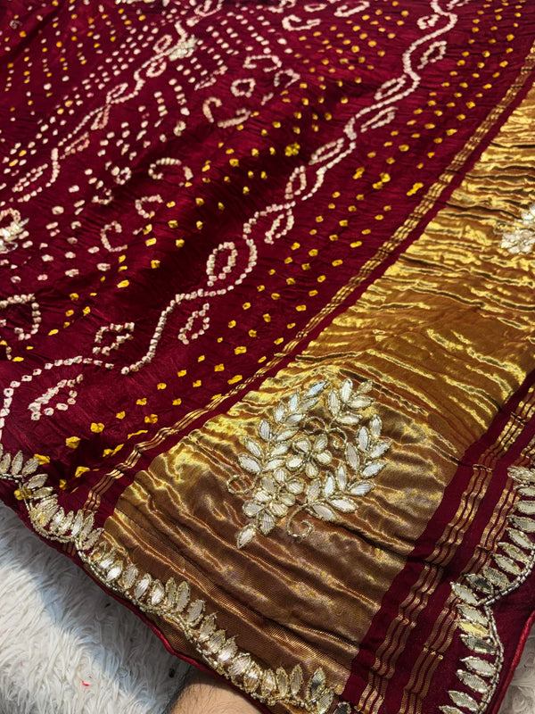 Gaji Silk Saree | Elegant Traditional Designer Saree