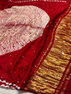 Elegant Gaji Silk Saree with Traditional Design