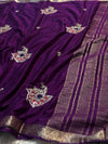 Elegant Chinon Saree with Premium Finish