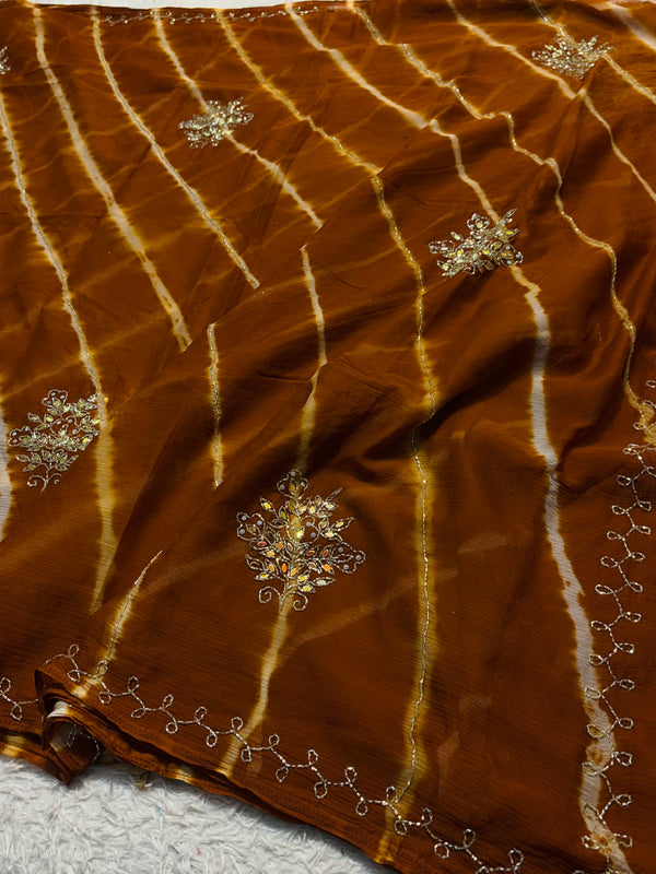 Premium Chiffon Saree – Elegant & Timeless Collection