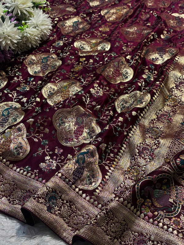 Elegant Silk Saree with Premium Finish & Graceful Drape