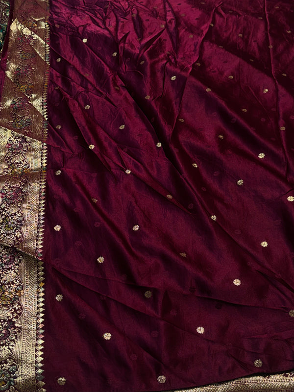 Elegant Silk Saree with Premium Finish & Graceful Drape