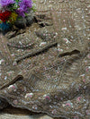 Elegant Net Saree with Ready-Made Blouse