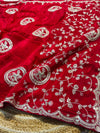 Premium Thread & Sequin Work Saree with Designer Blouse