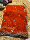 Premium Net Saree with Designer Blouse