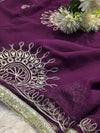 Elegant Soft Chiffon Saree with Designer Blouse