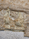Elegant Net Saree with Ready-Made Designer Blouse