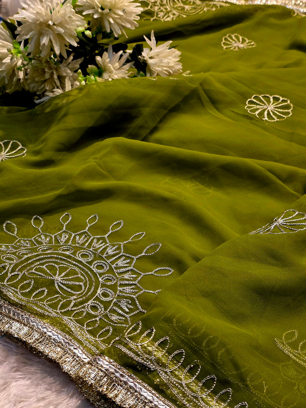 Elegant Soft Chiffon Saree with Designer Blouse