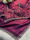 Elegant Frendy Silk Saree with Designer Ready-Made Blouse – Party Wear Collection