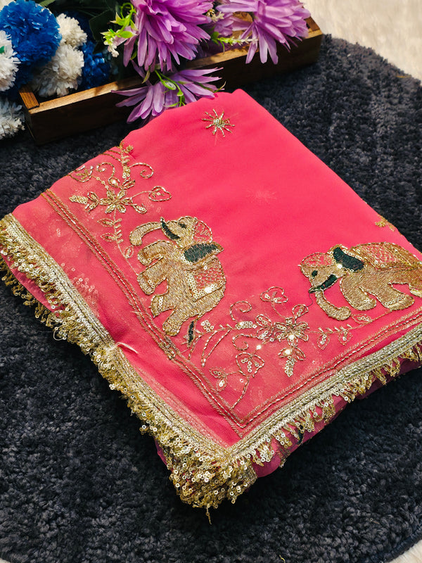Soft Chiffon Saree for Women | Lightweight & Elegant