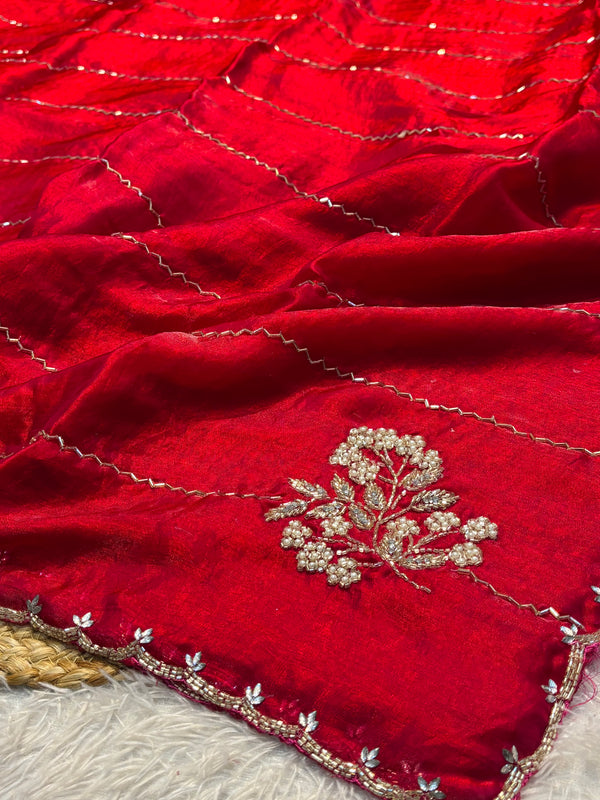 Frendy Silk Saree – Elegant Party Wear Collection