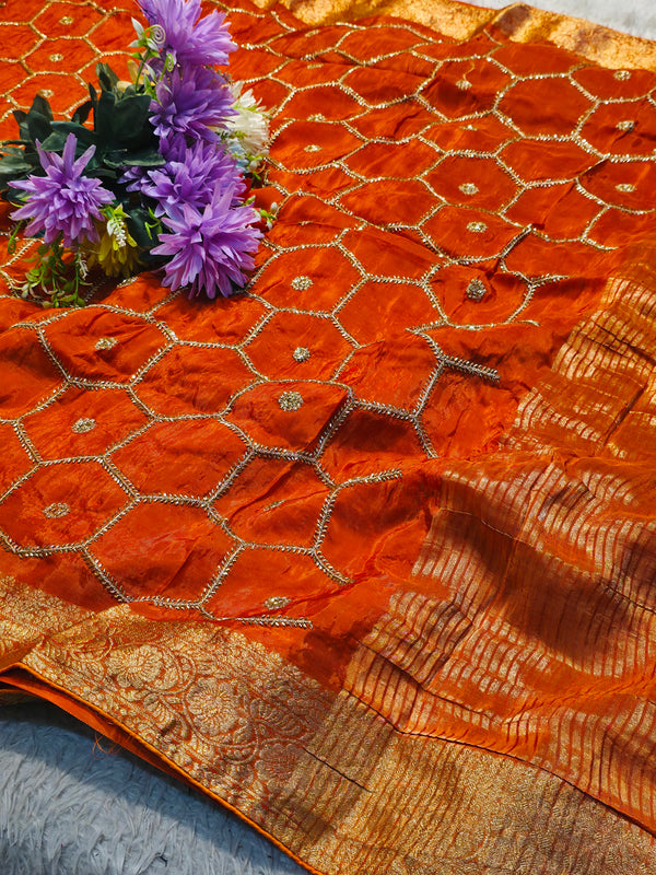 Elegant HO Silk Saree – Party Wear Collection