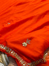 Elegant Chiffon Saree with Running Blouse Piece