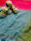 Elegant Designer Chiffon Saree with Stylish Blouse Piece