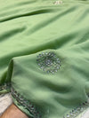 Luxury Georgette Chiffon Saree with Soft Flow & Elegant Drape