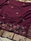 Elegant Soft Chiffon Saree with Matching Blouse – Lightweight & Graceful